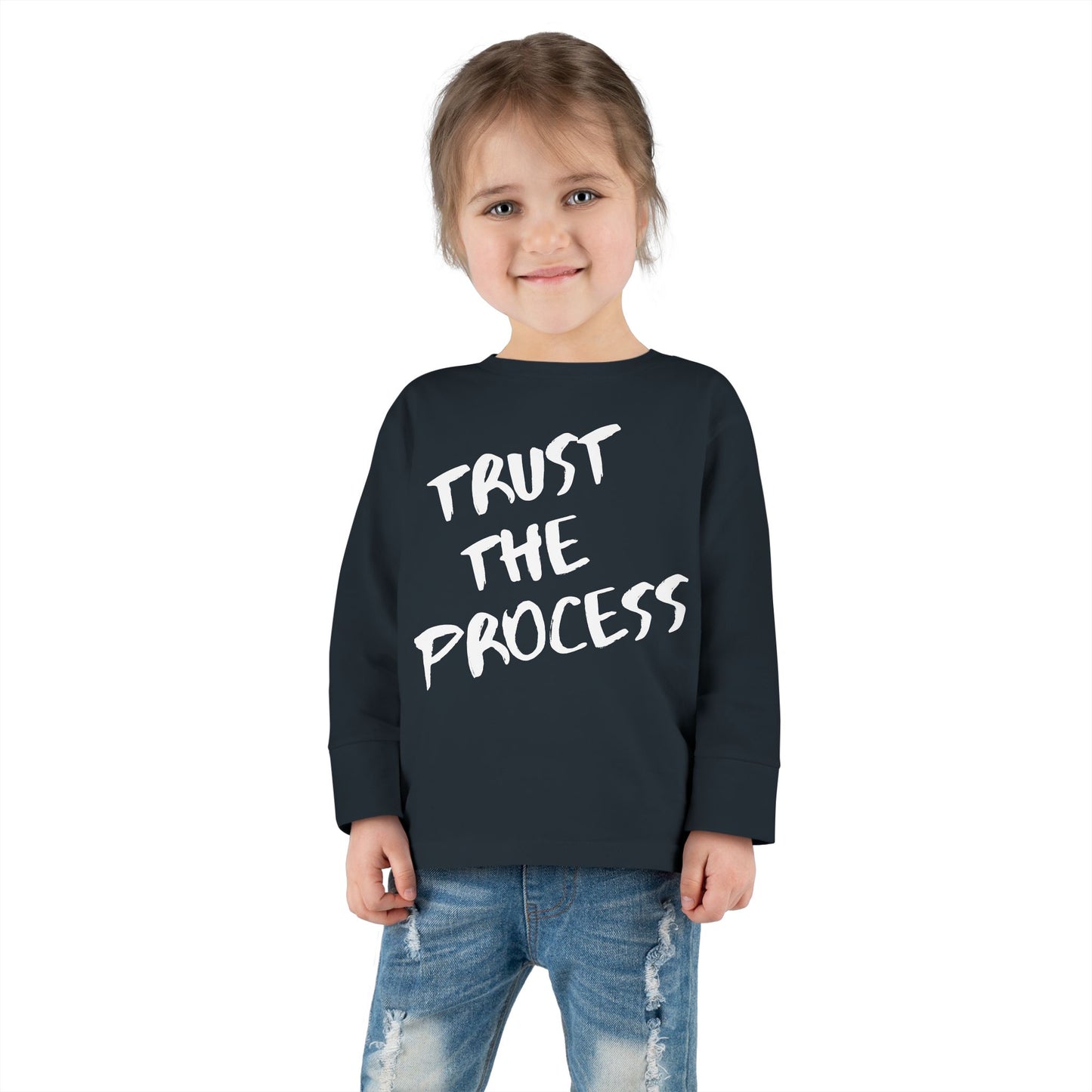 Trust The Process Toddler Long Sleeve