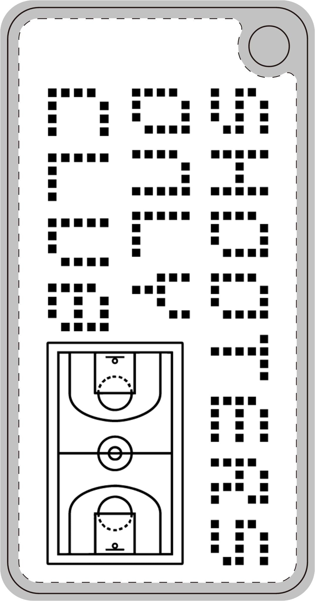 Shooters Only Club Keychain