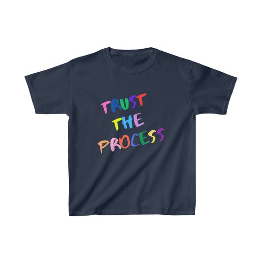 Kids Heavy Cotton Trust The Process Tee