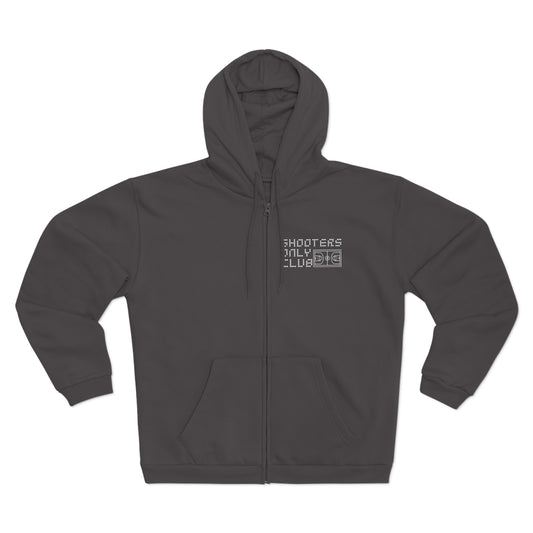 Shooters Only Club Zip Hoodie