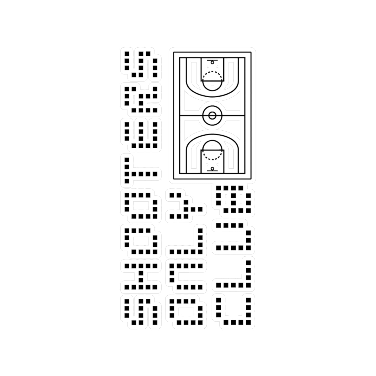 Sticker - Shooters Only Club Kiss-Cut Vinyl Decal