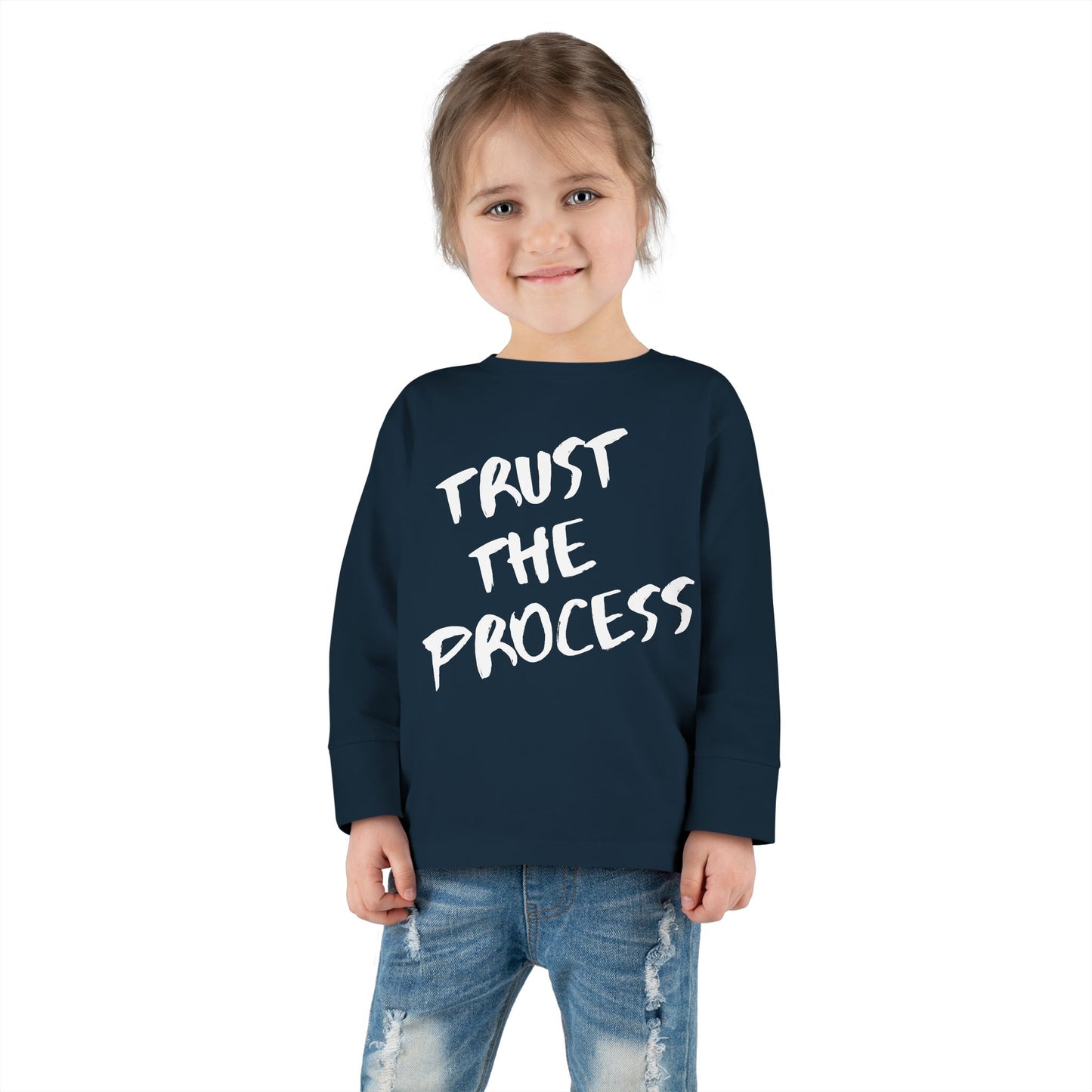 Trust The Process Toddler Long Sleeve